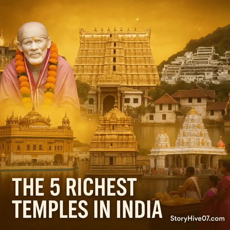 Top 5 Richest Temples in India by Donation