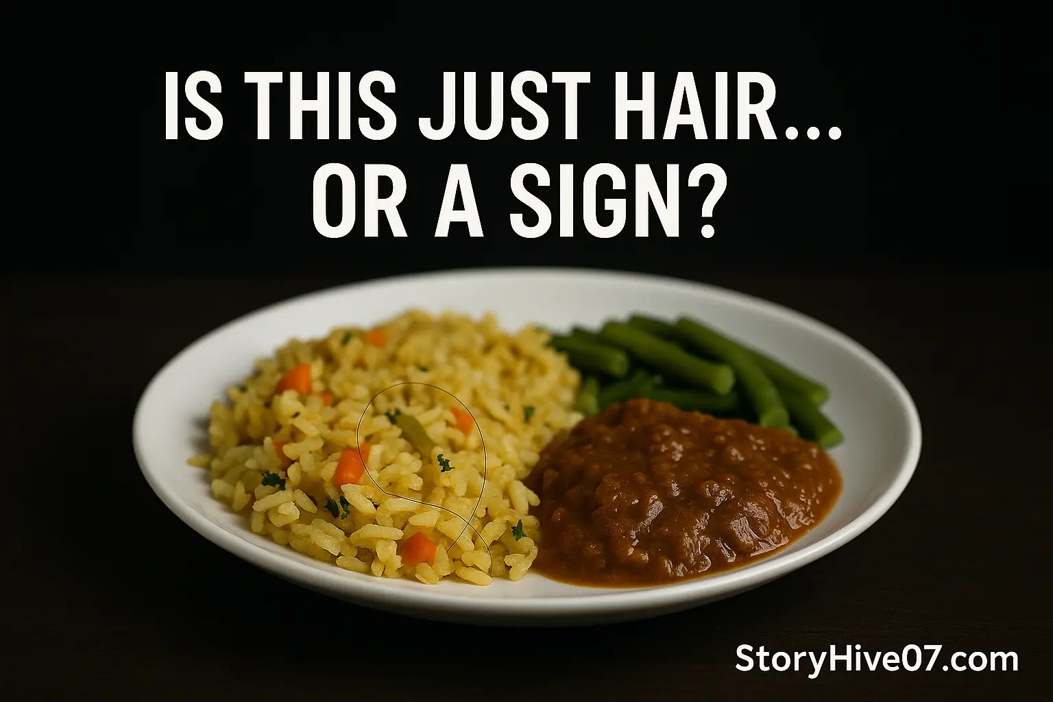 Repeated hair in meals? It could be a spiritual sign of poverty or ancestral displeasure. Know the hidden meanings and solutions. StoryHive07.com