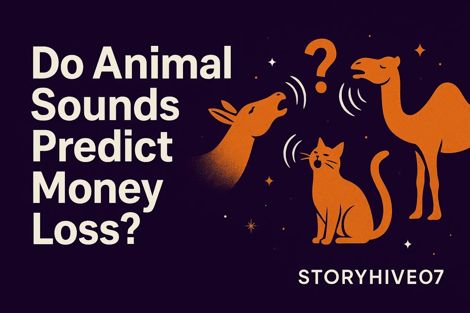 Explore the truth behind animal sounds and money myths. Superstition vs. science—do donkey, cat, or camel sounds mean financial trouble? Find out.