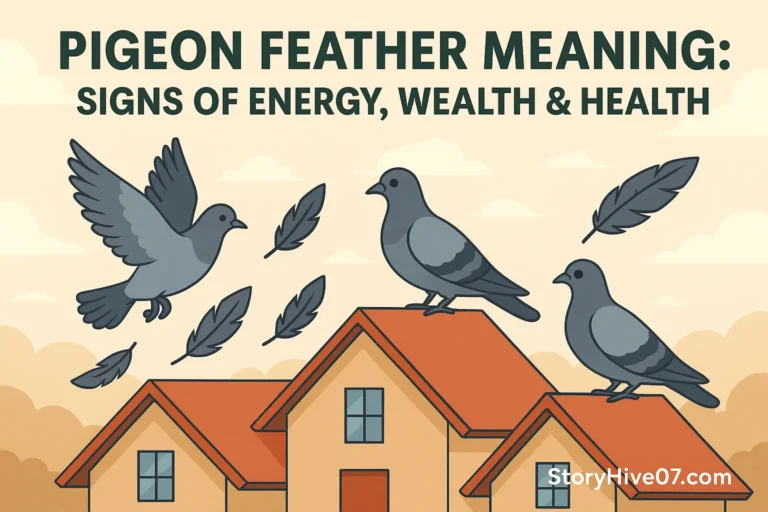 Pigeon Feather Meaning: Signs of Energy, Wealth & Health