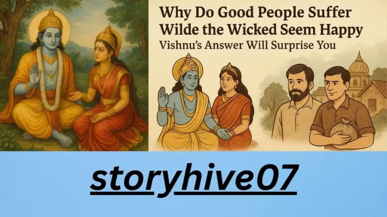Why Do Good People Suffer and Bad People Seem Happy? Vishnu’s Answer Will Surprise You